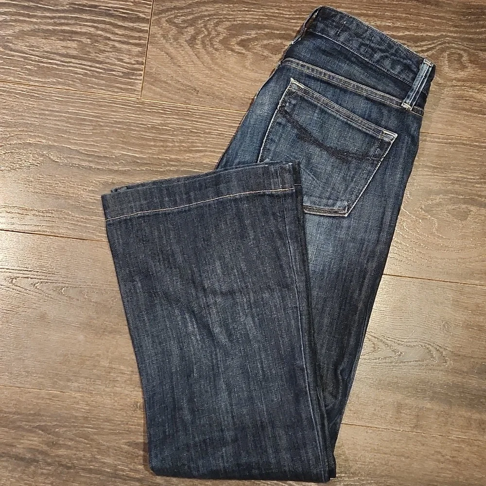 ❤ GAP LONG & LEAN BOOTCUT TROUSER LEG JEANS, 2A (26 ANKLE / 26 SHORT) - Picture 7 of 7